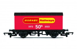 Hornby Railways 50th Anniversary Wagon, 1972 - 2022 OO Gauge 